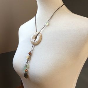 Ocean Balance Statement Necklace Set